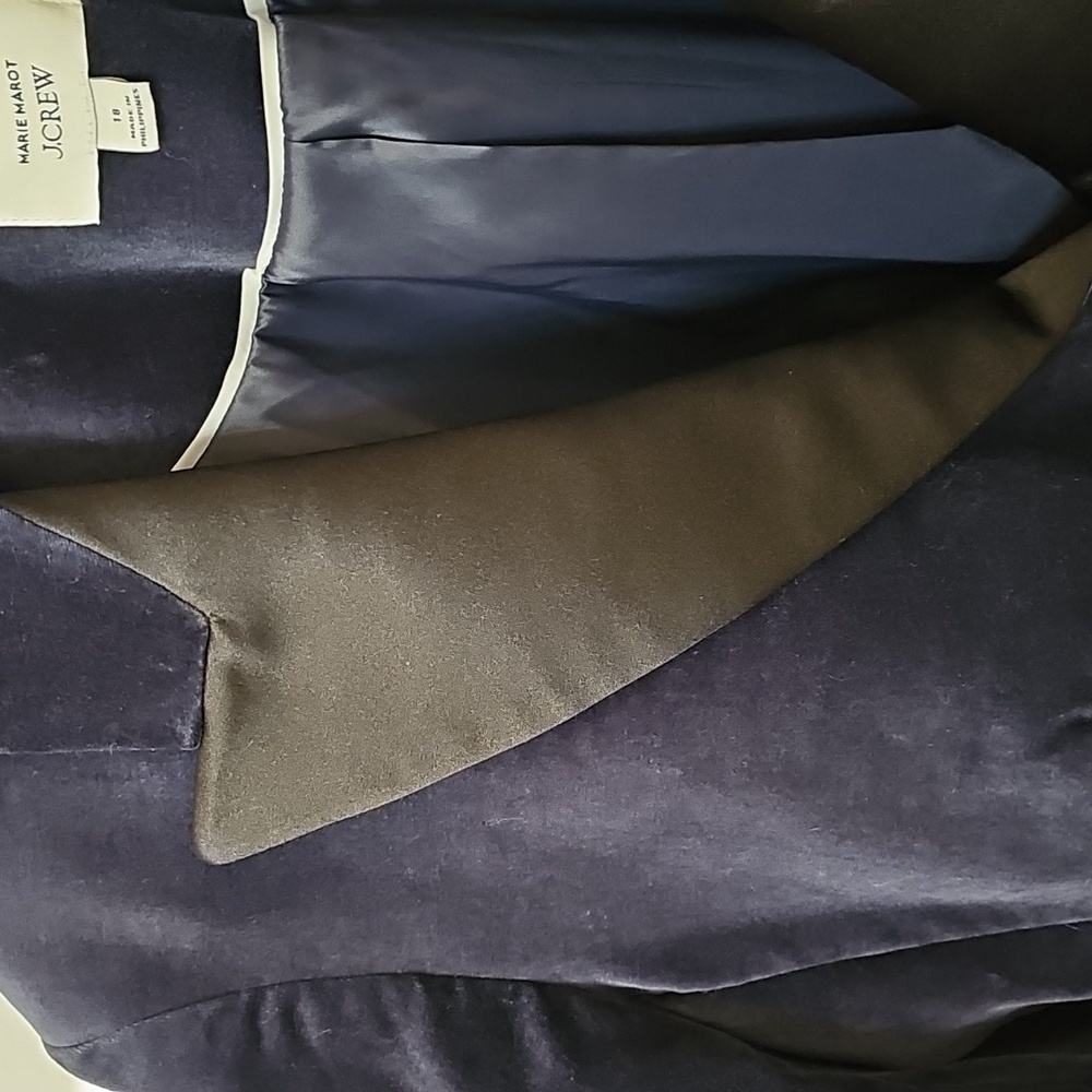 J. Crew x Marie Mormot Velvet Blazer - Picture 6 of 12